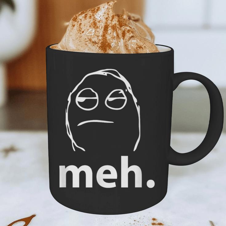 Meh Shirt Teacher Idea College Geek Graduation Tshirt Graphic Print Coffee Mug