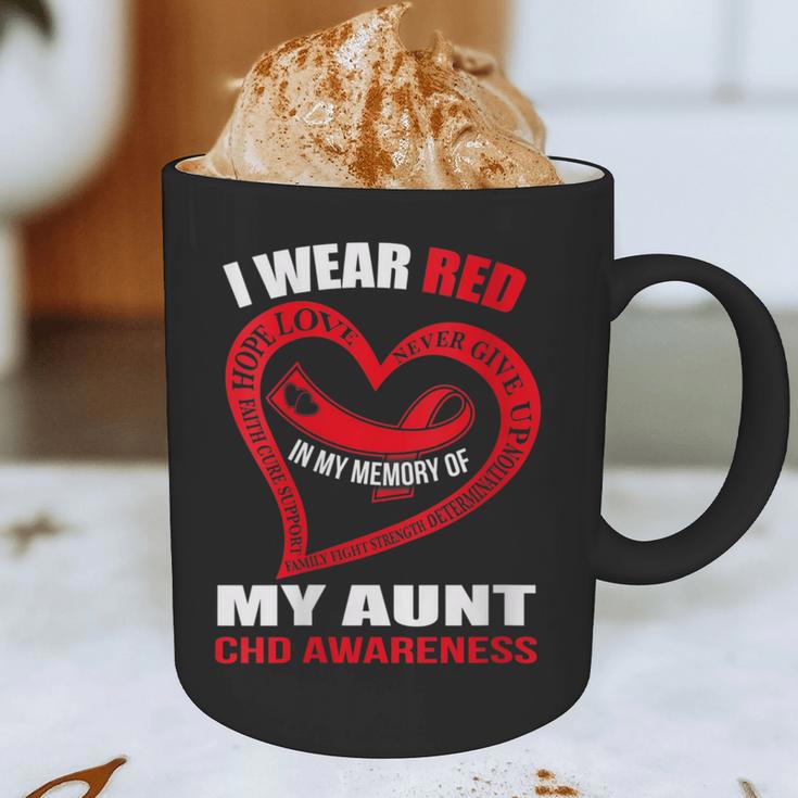 In My Memory Of My Aunt CHD AWARENESS Graphic Print Coffee Mug In My Memory Of My Aunt CHD AWARENESS Graphic Print Coffee Mug