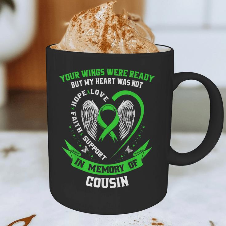 In Memory Of Cousin Non Hodgkins Lymphoma Awareness Cancer Graphic Print Coffee Mug
