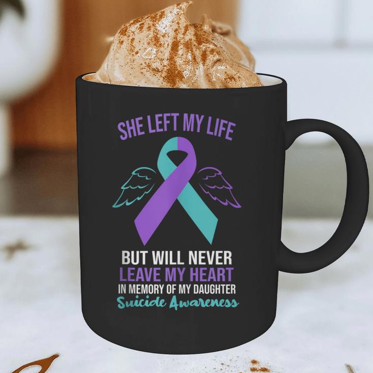 In Memory Of Daughter Suicide Awareness Prevention Graphic Print Coffee Mug