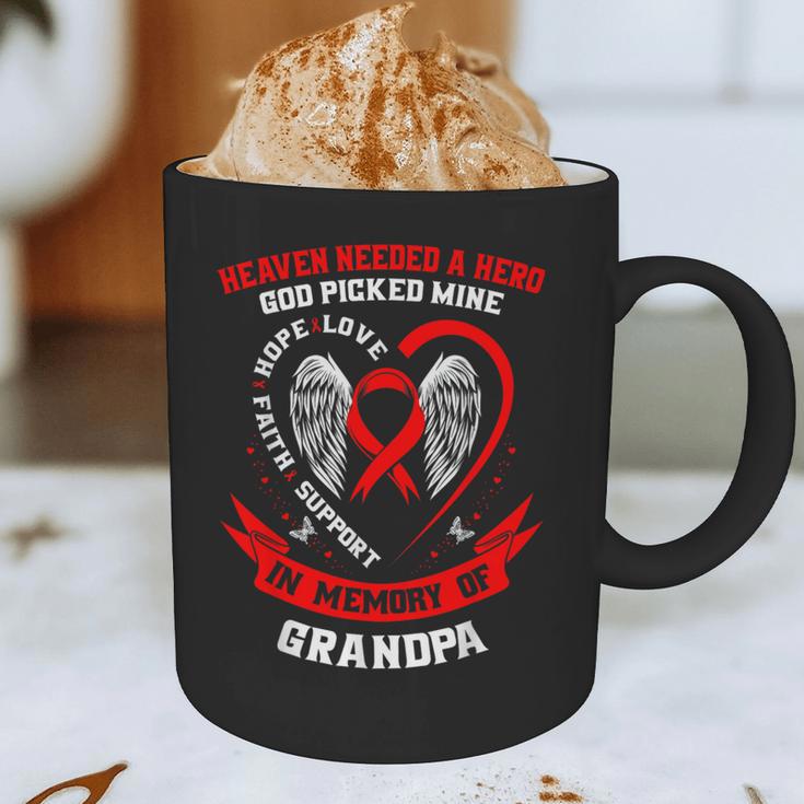 In Memory Of Grandpa Heart Disease Awareness Month Memorial Graphic Print Coffee Mug In Memory Of Grandpa Heart Disease Awareness Month Memorial Graphic Print Coffee Mug