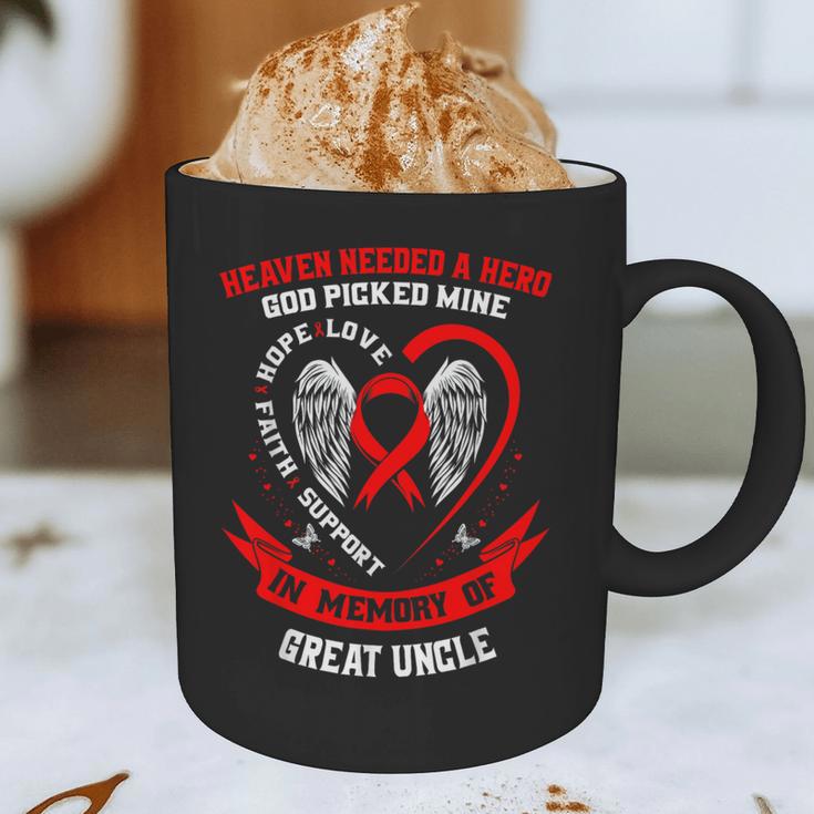 In Memory Great Uncle Heart Disease Awareness Month Memorial Graphic Print Coffee Mug In Memory Great Uncle Heart Disease Awareness Month Memorial Graphic Print Coffee Mug