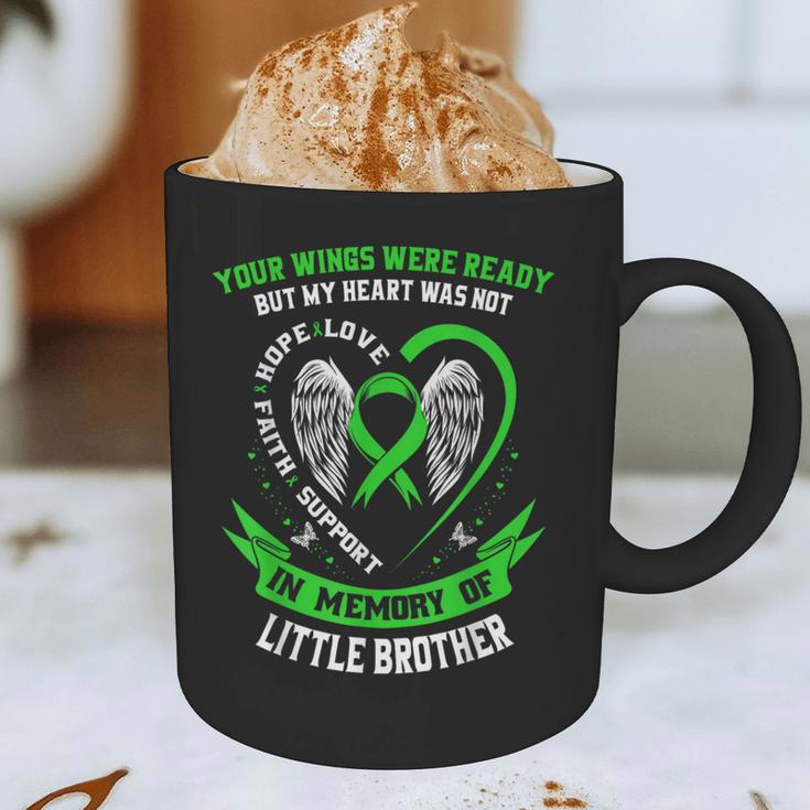 In Memory Of Little Brother Non Hodgkins Lymphoma Awareness Graphic Print Coffee Mug