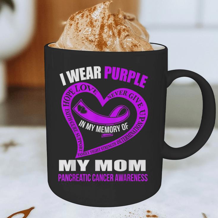 In My Memory Of My Mom PANCREATIC CANCER AWARENESS Graphic Print Coffee Mug In My Memory Of My Mom PANCREATIC CANCER AWARENESS Graphic Print Coffee Mug