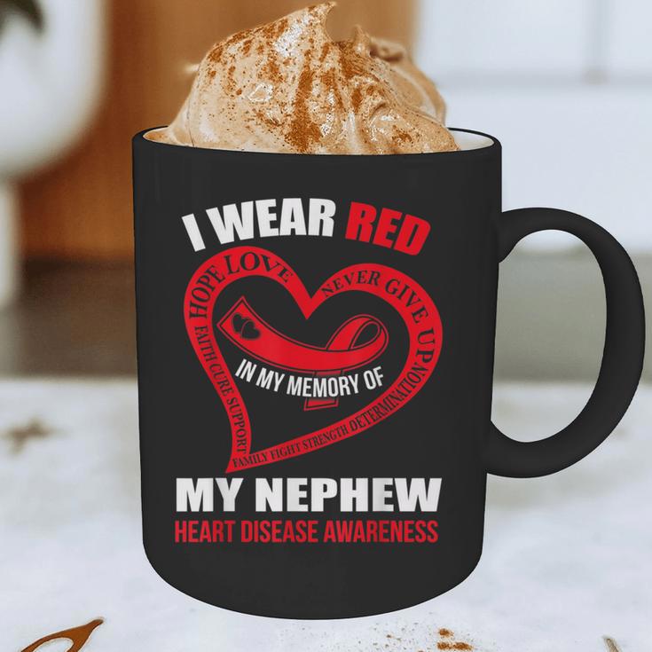 In My Memory Of My Nephew HEART DISEASE AWARENESS Graphic Print Coffee Mug