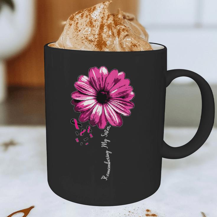 In Memory Of My Sister Awareness Shirt Sister Loss Memorial Graphic Print Coffee Mug