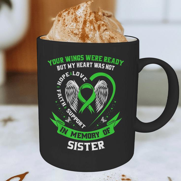 In Memory Of Sister Non Hodgkins Lymphoma Awareness Cancer Graphic Print Coffee Mug In Memory Of Sister Non Hodgkins Lymphoma Awareness Cancer Graphic Print Coffee Mug