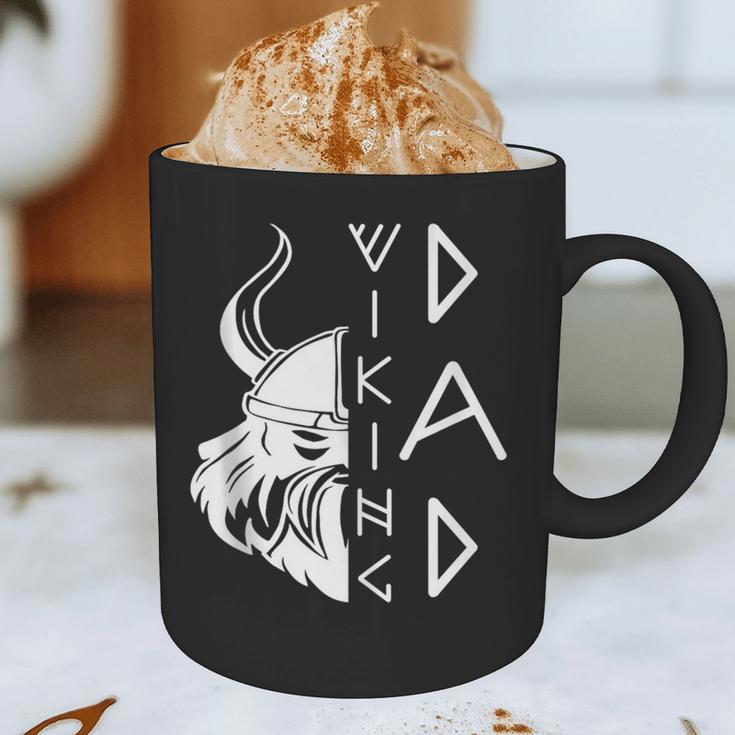 Men Celtic Norse Mythology Viking Dad Graphic Print Coffee Mug