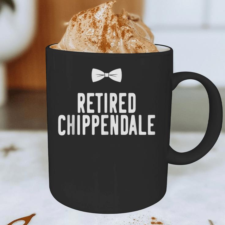 Men Dad Bod Joke Ex Male Dancer Humor Retired Chippendale Graphic Print Coffee Mug