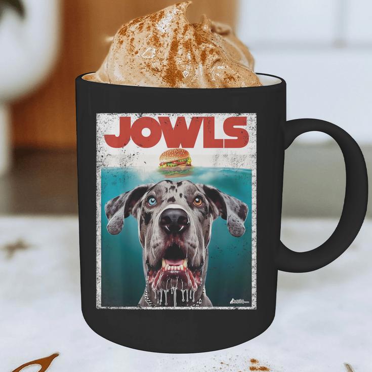Merle Great Dane Jowls Paws Top Blue Eye Brown Dog Mom Dad For Men Women Girls Kids Graphic Print Coffee Mug