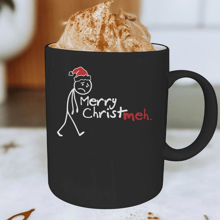 Merry Christ-Meh Christmas Introvert Graphic Print Coffee Mug Merry Christ-Meh Christmas Introvert Graphic Print Coffee Mug