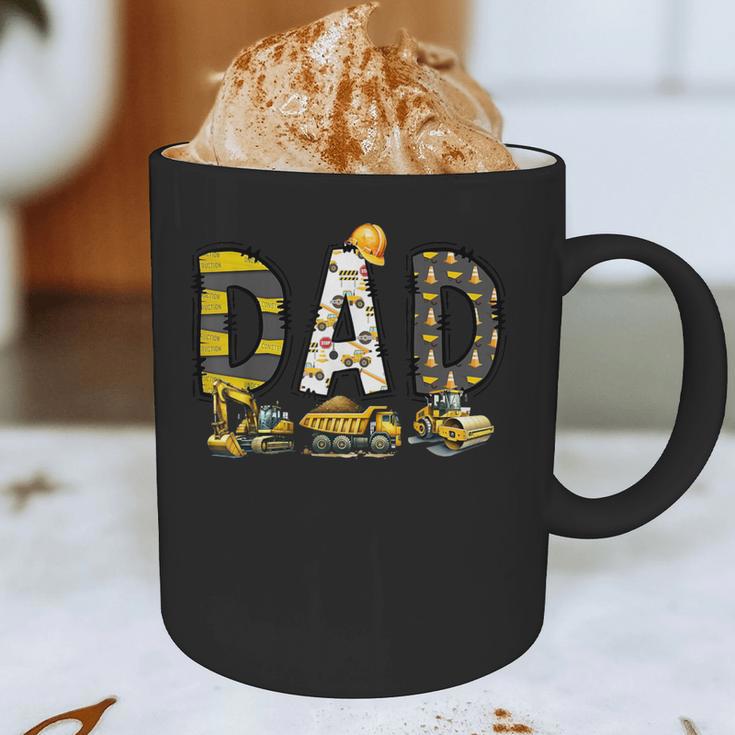 Mom And Dad Construction Birthday Boys Toddler Kids Family Graphic Print Coffee Mug