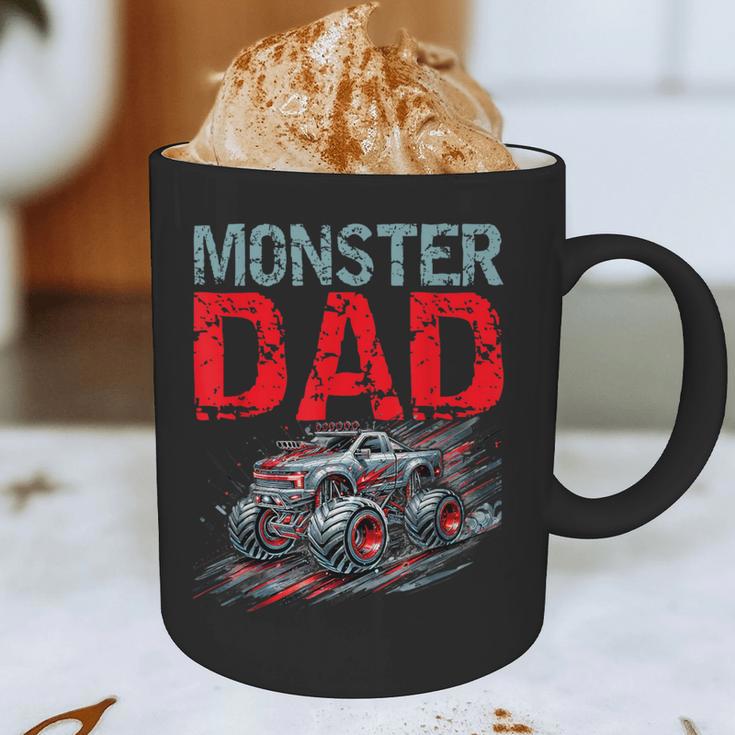 Monster Truck Dad Father's Day Men Graphic Print Coffee Mug