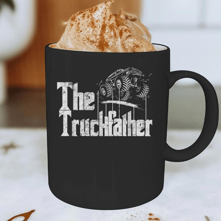 Monster Truck Jam Truckfather Dad Father UTE Pickup Graphic Print Coffee Mug Monster Truck Jam Truckfather Dad Father UTE Pickup Graphic Print Coffee Mug