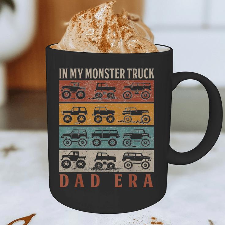 In My Monster Trucks Dad Era Matching Family Truck Lovers Graphic Print Coffee Mug