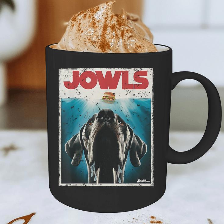 MonsterMuttz Great Dane Jowls Paws Top Drooling Dog Mom Dog Dad Graphic Print Coffee Mug