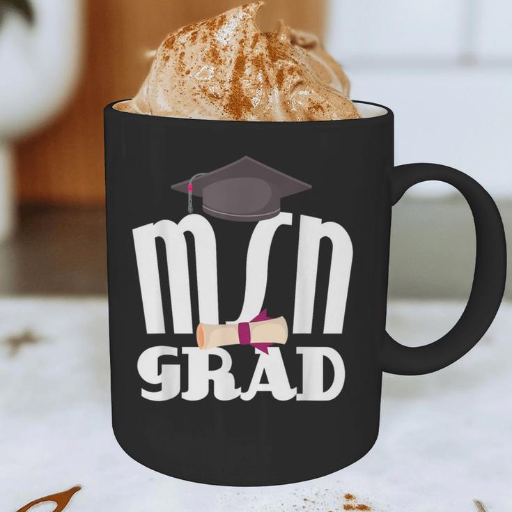MSN Masters Graduation Men Women Son Daughter Graphic Print Coffee Mug