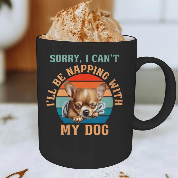 Napping Chihuahua Dog Breed Sleeping Pet Pup Introvert Graphic Print Coffee Mug Napping Chihuahua Dog Breed Sleeping Pet Pup Introvert Graphic Print Coffee Mug