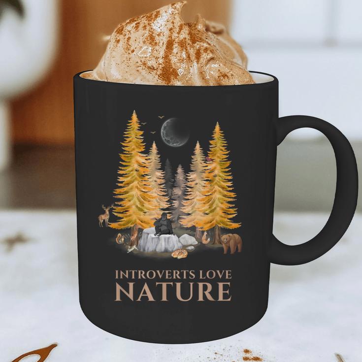 Nature Scene Tees For Introverts Quiet Escape Solitude Graphic Print Coffee Mug