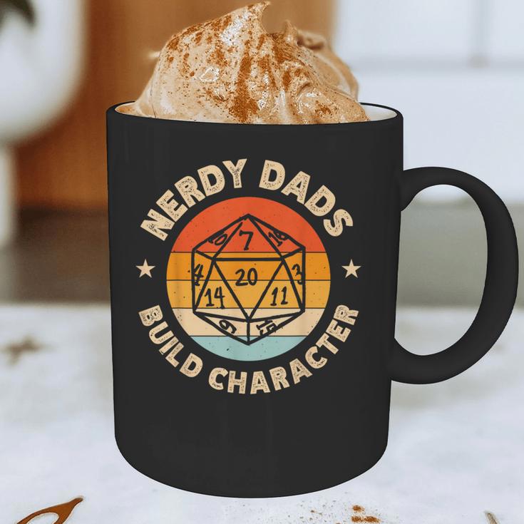 Nerdy Dads Build Character Graphic Print Coffee Mug