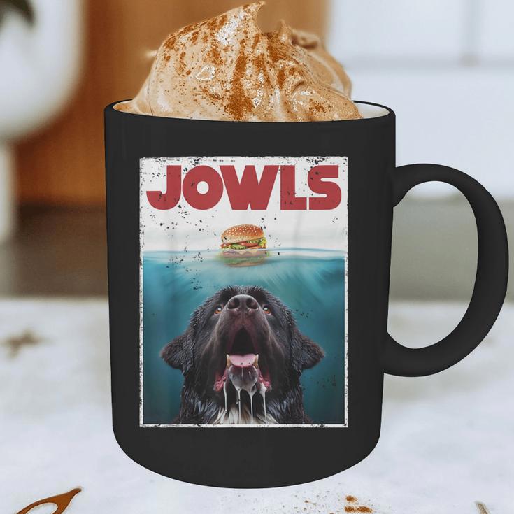 Newfoundland Dog Newfie Lab Jowls Burger Dog Mom Dad Graphic Print Coffee Mug