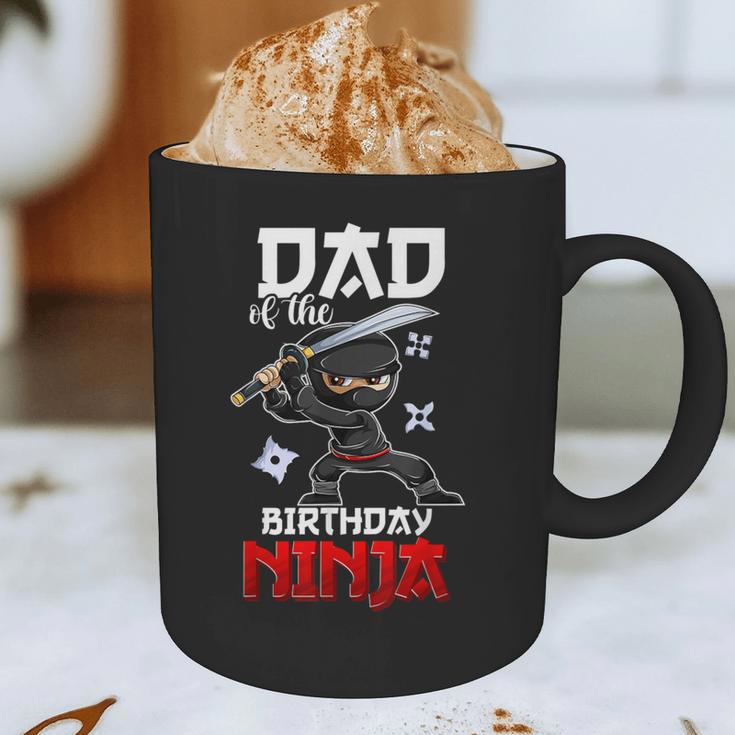 Ninja Favor Shirt For Men Dad Of The Birthday Boy Graphic Print Coffee Mug