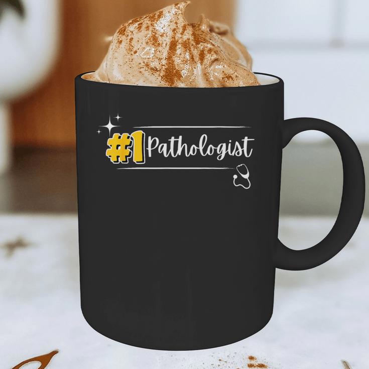No 1 Pathologist Graduation Anniversairy Birthday Hospital Graphic Print Coffee Mug
