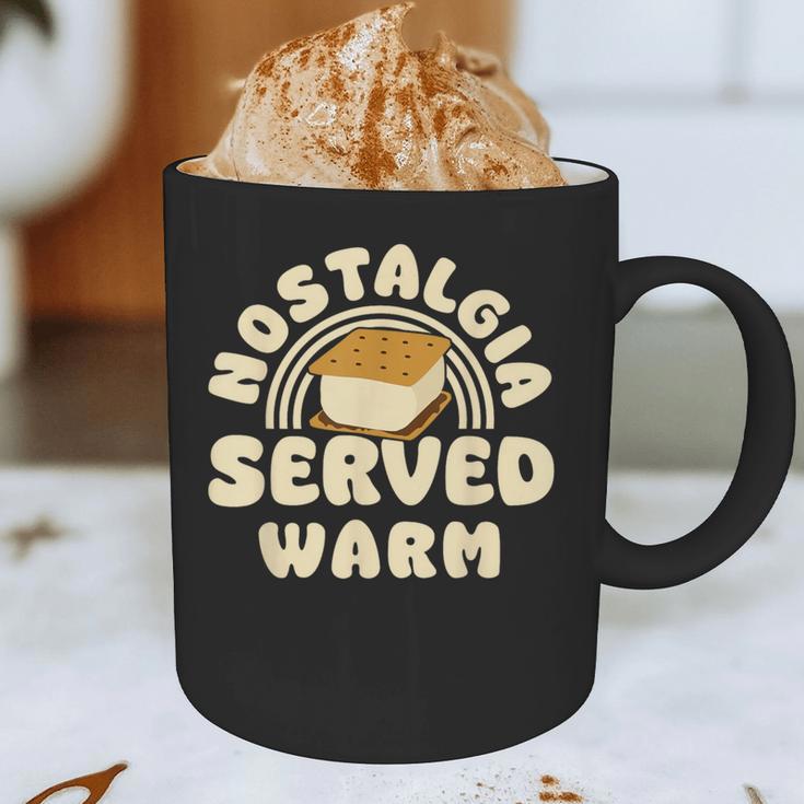 Nostalgia Served Warm Smore Graphic Print Coffee Mug Nostalgia Served Warm Smore Graphic Print Coffee Mug