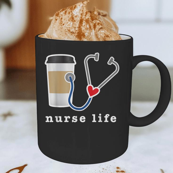 Nurse Life Graphic Nursing School Graduation Graphic Print Coffee Mug