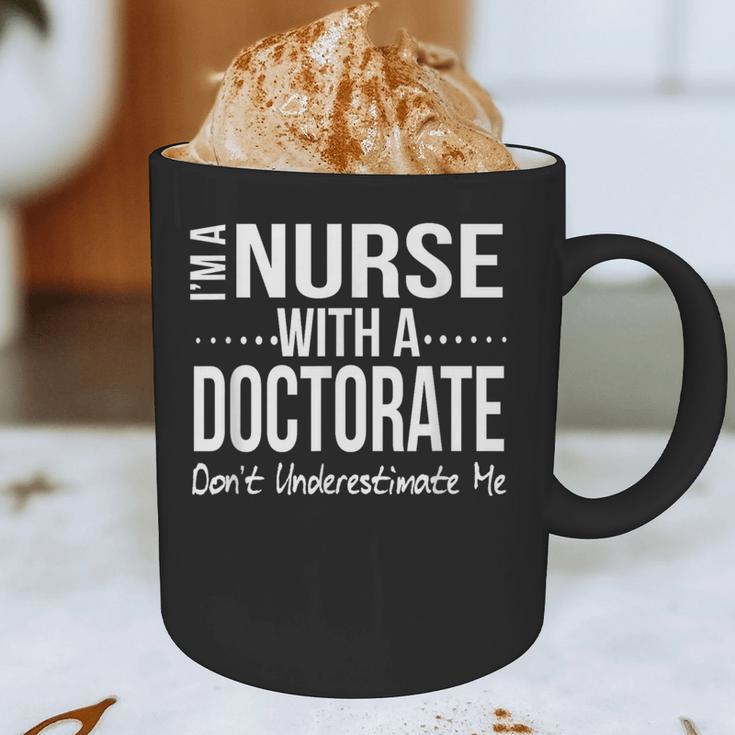 Nurse PhD Doctorate Graduation Doctor Nursing Practice Graphic Print Coffee Mug