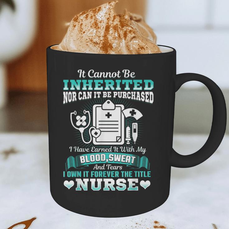 Nursing School Graduation Inherited RN LPN Nurse Grad 2021 Graphic Print Coffee Mug