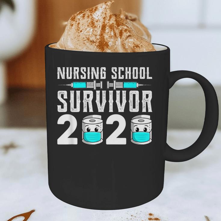 Nursing School Survivor Graduation Nurse RN 2020 Friend Graphic Print Coffee Mug