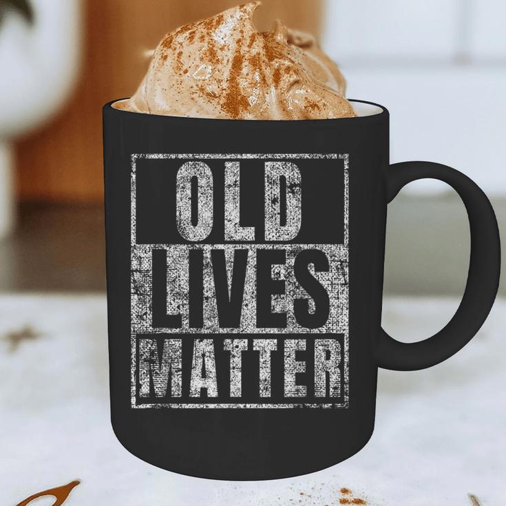 Old Lives Matter Birthday Party Gag For Dad Graphic Print Coffee Mug Old Lives Matter Birthday Party Gag For Dad Graphic Print Coffee Mug