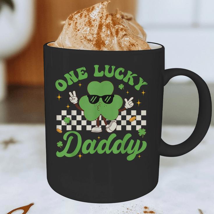 One Lucky Daddy St Patricks Day Dad Father Graphic Print Coffee Mug