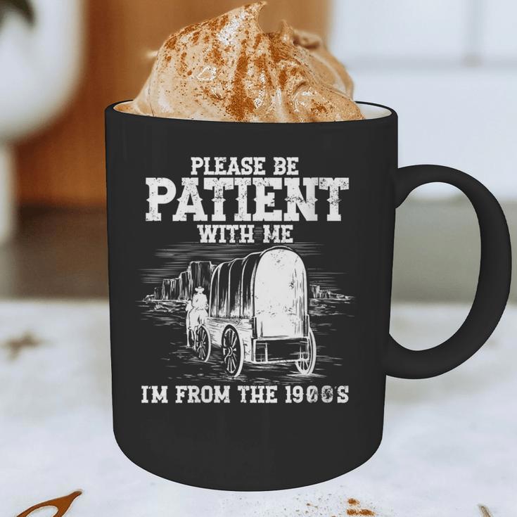 Patient With Me I'm From The 1900s Oregon Vintage Graphic Print Coffee Mug