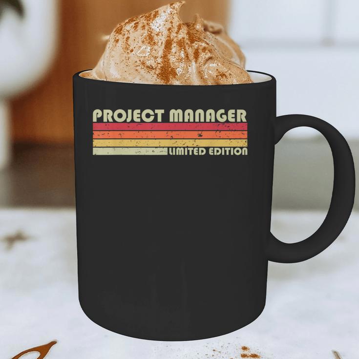 Personal Christmas Retro Vintage Graduation Project Manager Job Title Profession Birthday Worker Graphic Print Coffee Mug