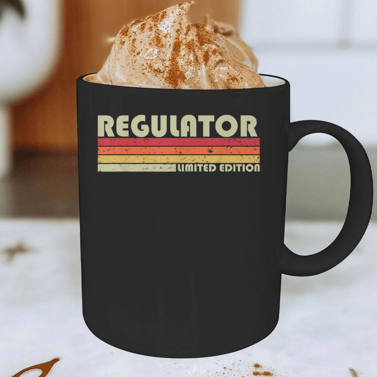 Personal Christmas Retro Vintage Graduation REGULATOR Job Title Profession Birthday Worker Idea Graphic Print Coffee Mug
