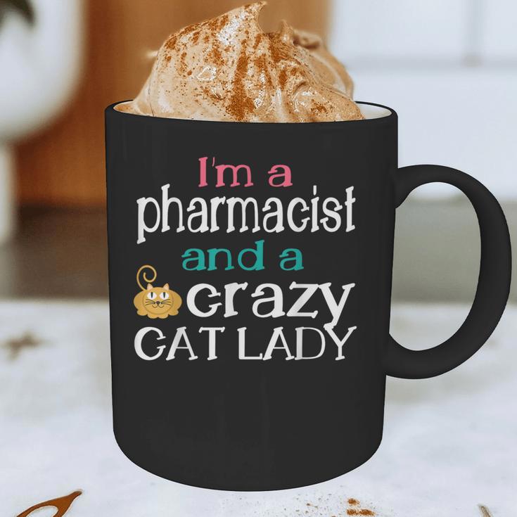 Pharmacist Cat Lady PharmD Women Graduation Graphic Print Coffee Mug