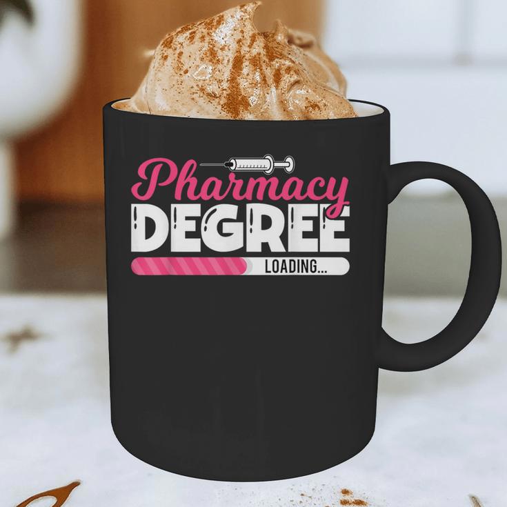 Pharmacy Degree Loading Future Pharmacist Graduation Graphic Print Coffee Mug