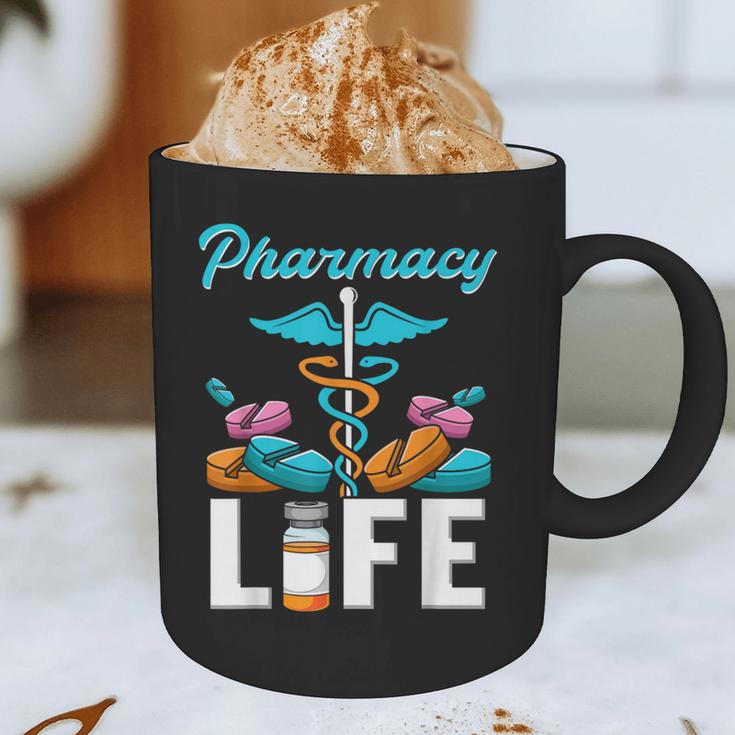 Pharmacy Life Pharmacist Chemist Student PharmD Graduation Graphic Print Coffee Mug