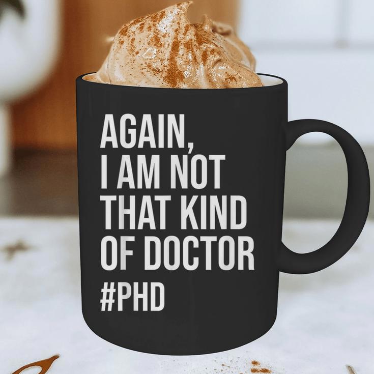 PHD Doctorate Phinished Doctoral Degree PHD Graduation Graphic Print Coffee Mug