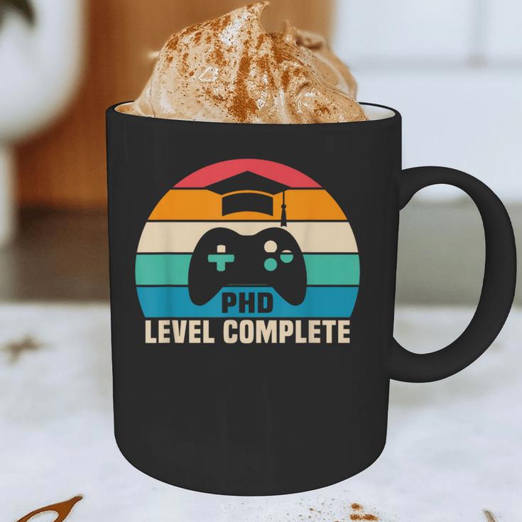PhD Level Complete Graduation Doctorate In Philosophy Graphic Print Coffee Mug