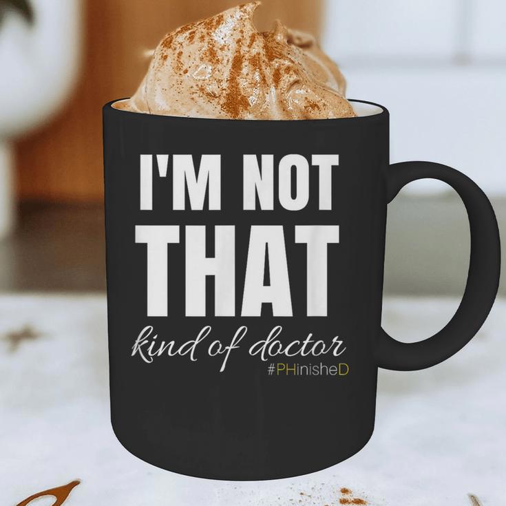 PhD Phinished 2018 PhD Graduation Tshirt Graphic Print Coffee Mug