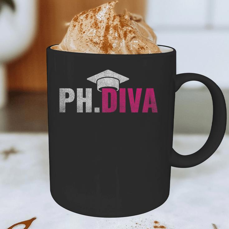 PhDiva PHD Student Graduation Degree Med Law School Graphic Print Coffee Mug