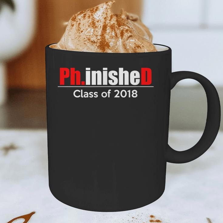 Phinished PhD Graduation T-Shirt For Men And Women Graphic Print Coffee Mug