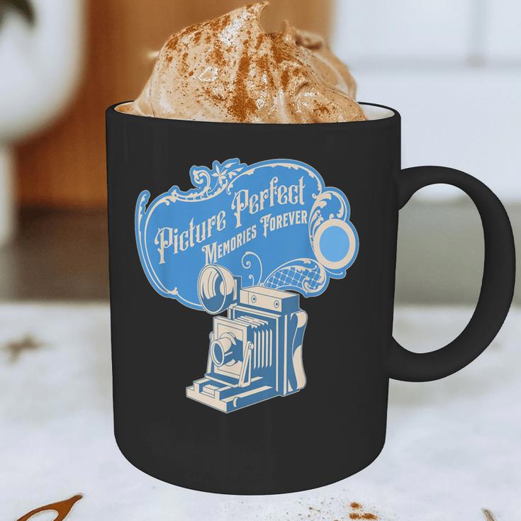Picture Perfect Memories Forever Vintage Camera Nostalgia Graphic Print Coffee Mug