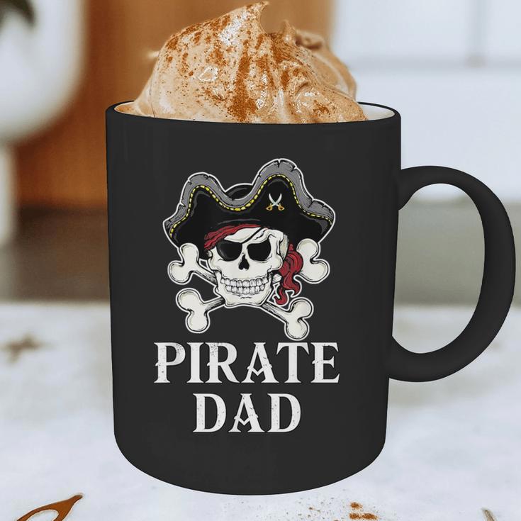Pirate Father Pirate Dad Halloween Graphic Print Coffee Mug