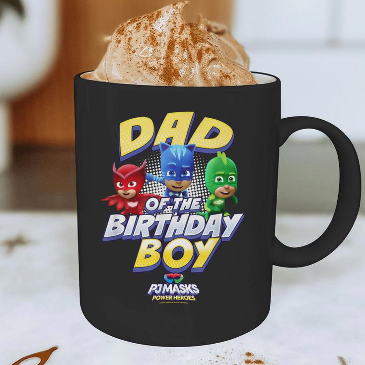 PJ Masks Group Shot Dad Of The Birthday Boy Logo Graphic Print Coffee Mug