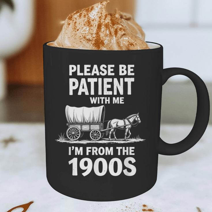 Playful Slow Pace Please Be Patient I'm From The 1900s Graphic Print Coffee Mug