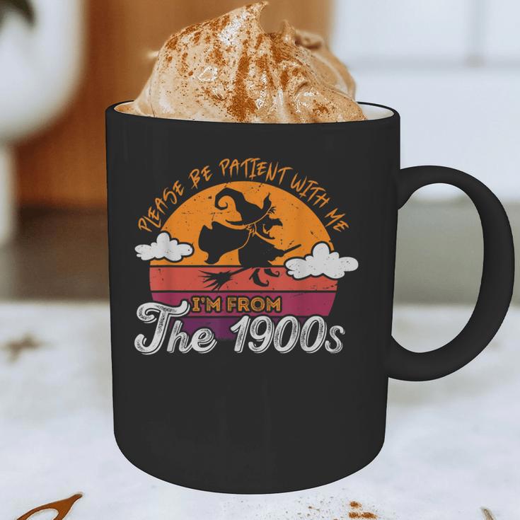 Please Be Patient With Me I'm From The 1900s Halloween Graphic Print Coffee Mug